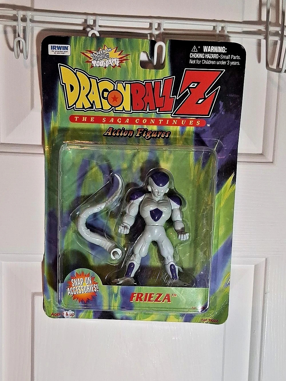 Irwin Dragon Ball Z The Saga Continues Frieza Action Figure NWT